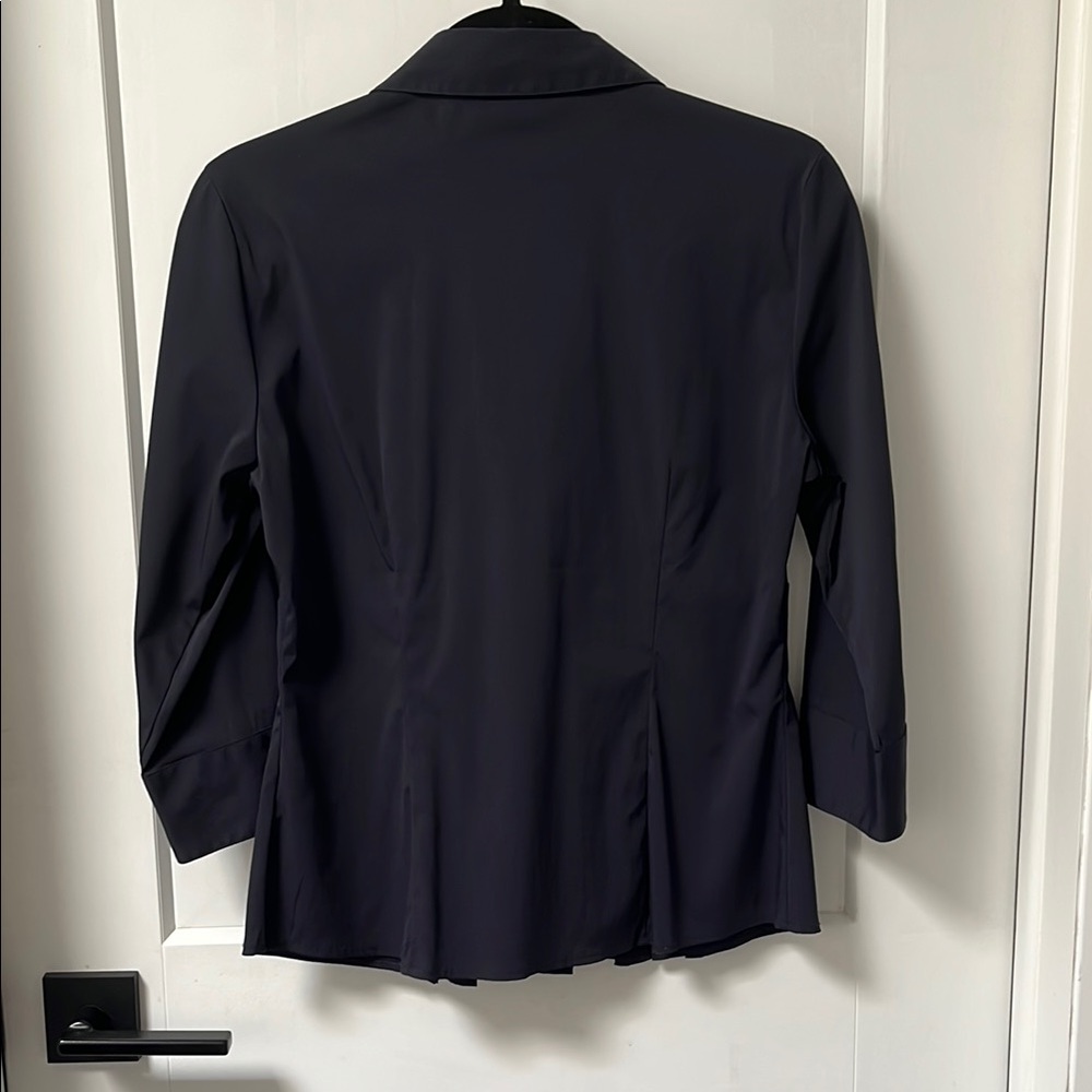 Black Button-Up Blouse - Picture 3 of 3